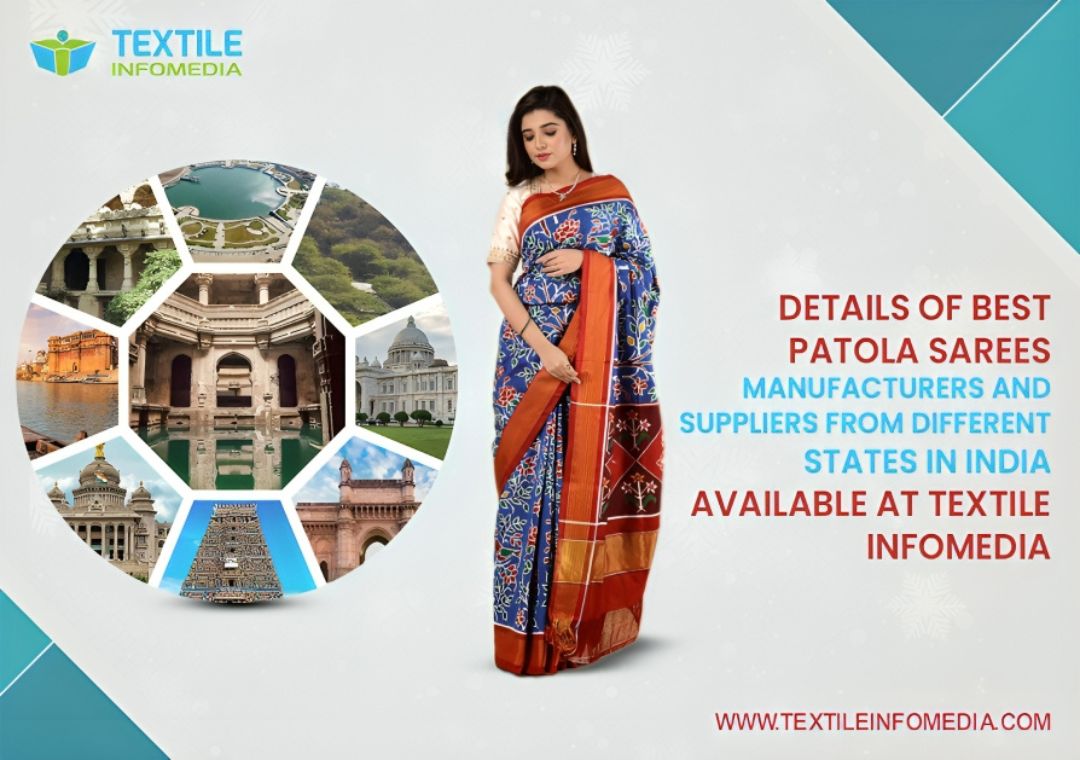 Details of Best Patola Sarees Manufacturers and Suppliers From Different States in India available at Textile Infomedia